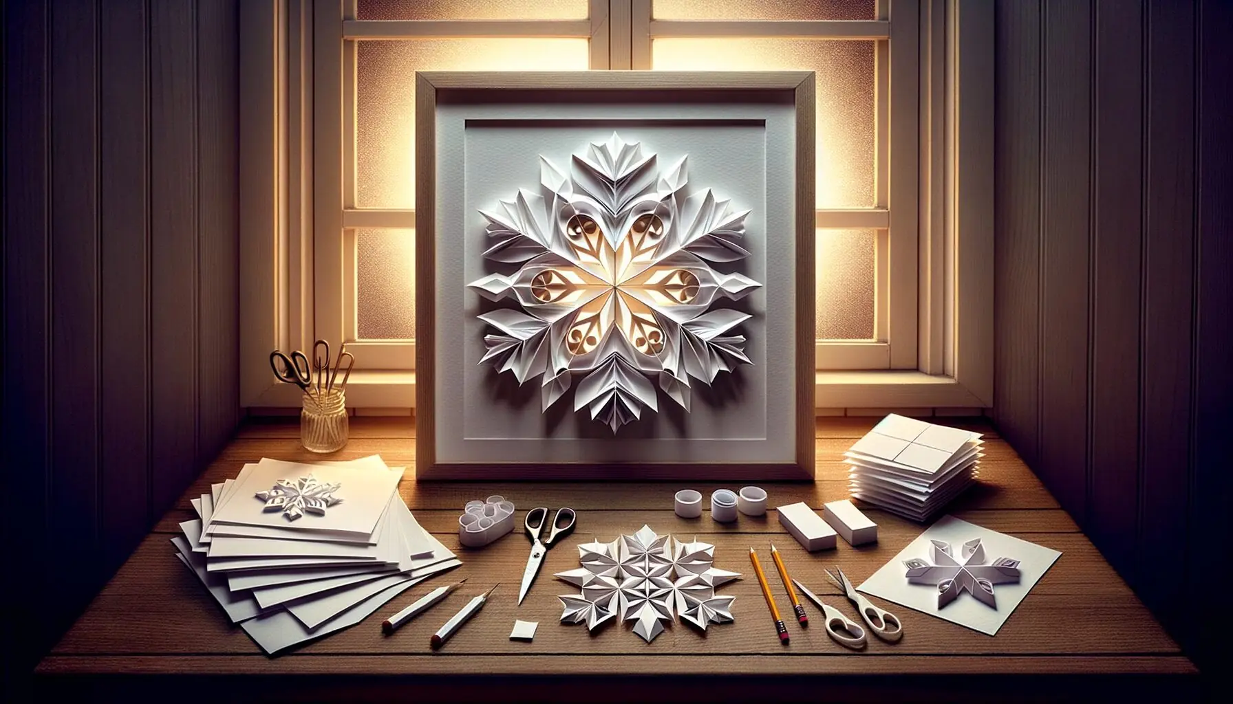 Visualize a concept graphic illustrating different symmetrical shapes, highlighting how they fold and unfold.