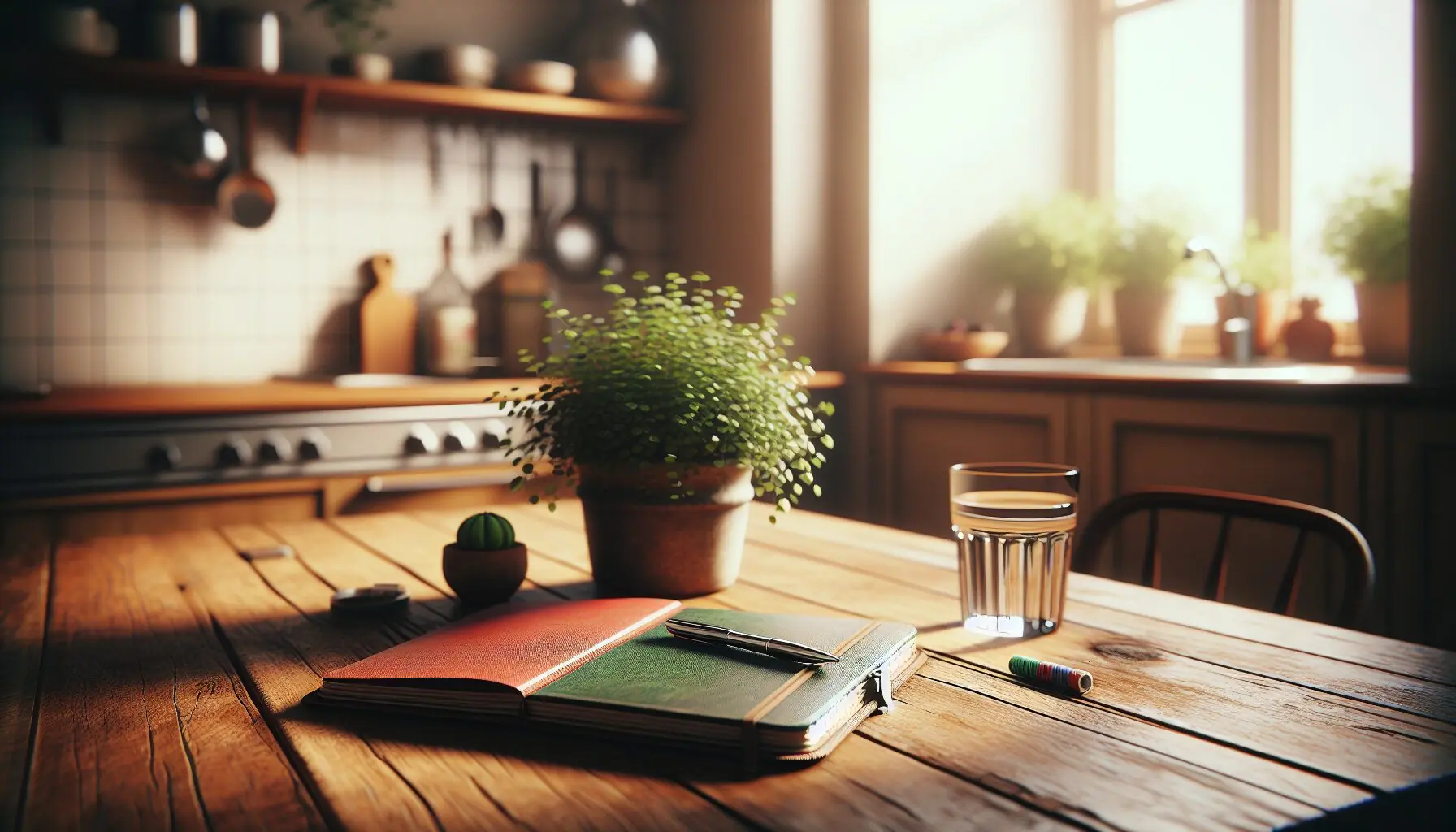 Generate an image of a child's hand flipping through pages of a colorful notebook.