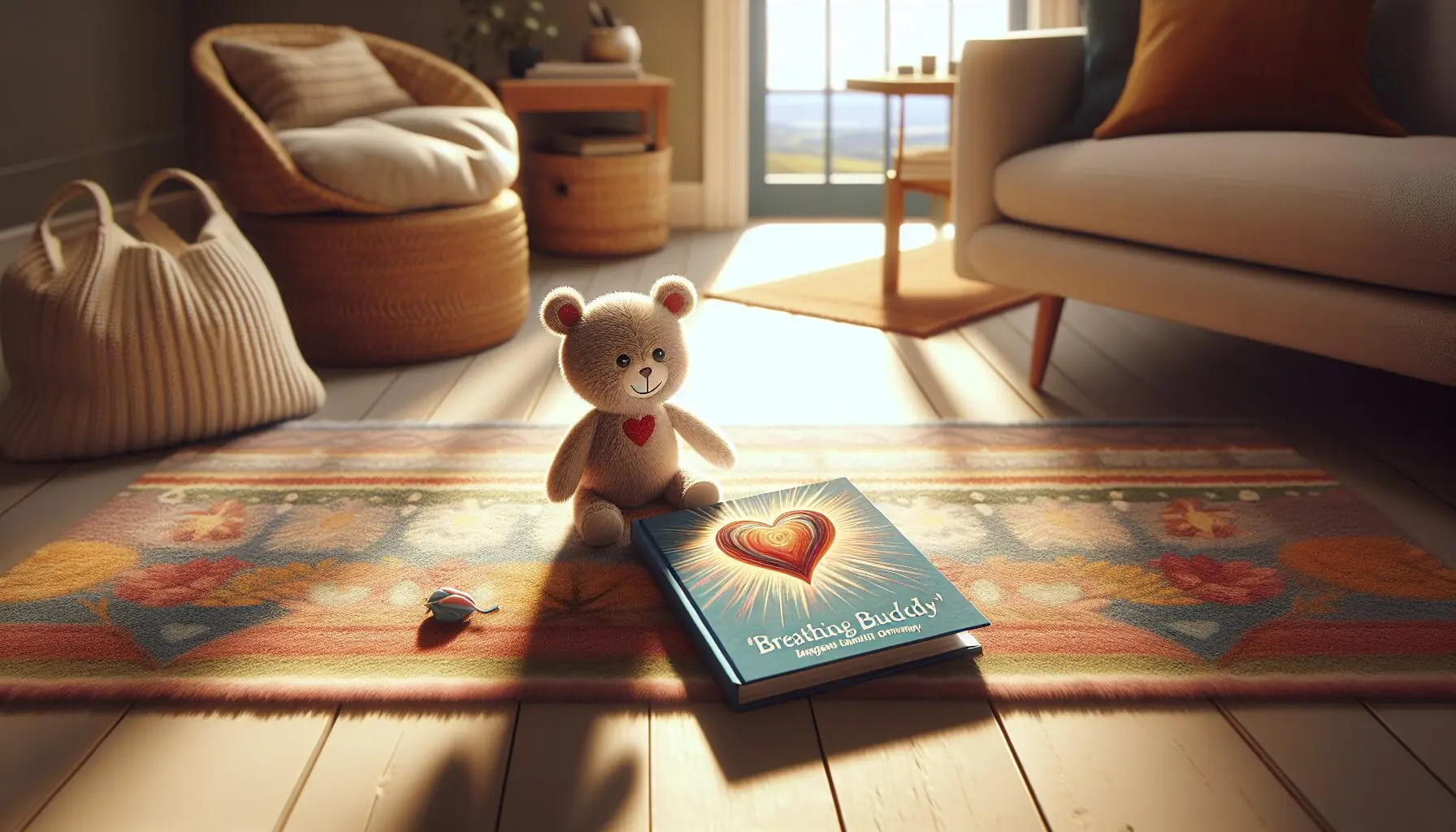 Illustration of interconnected heart shapes symbolizing emotional growth and empathy.