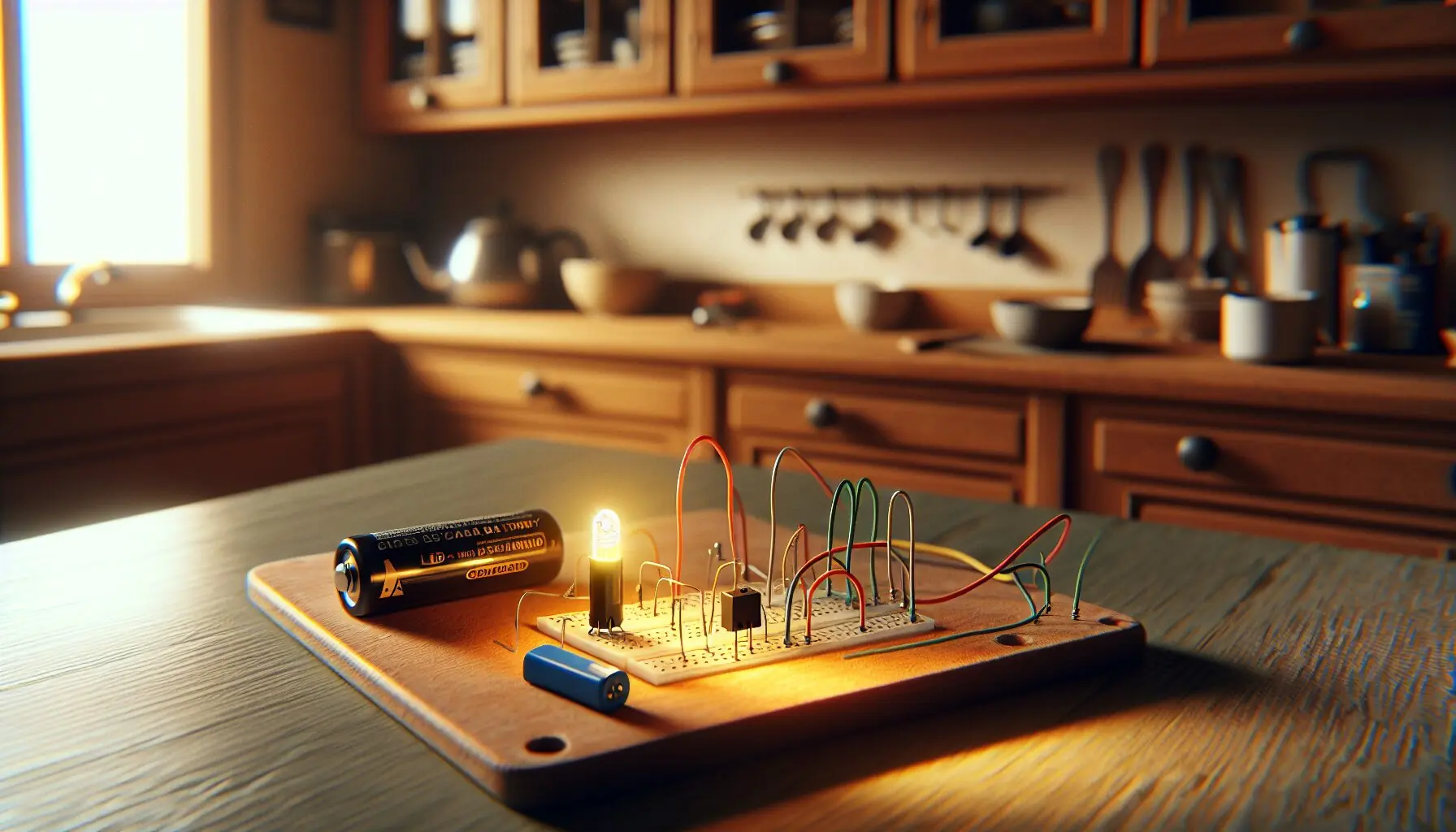 Generate an image of a bright spark or light in a dark space to symbolize discovery.