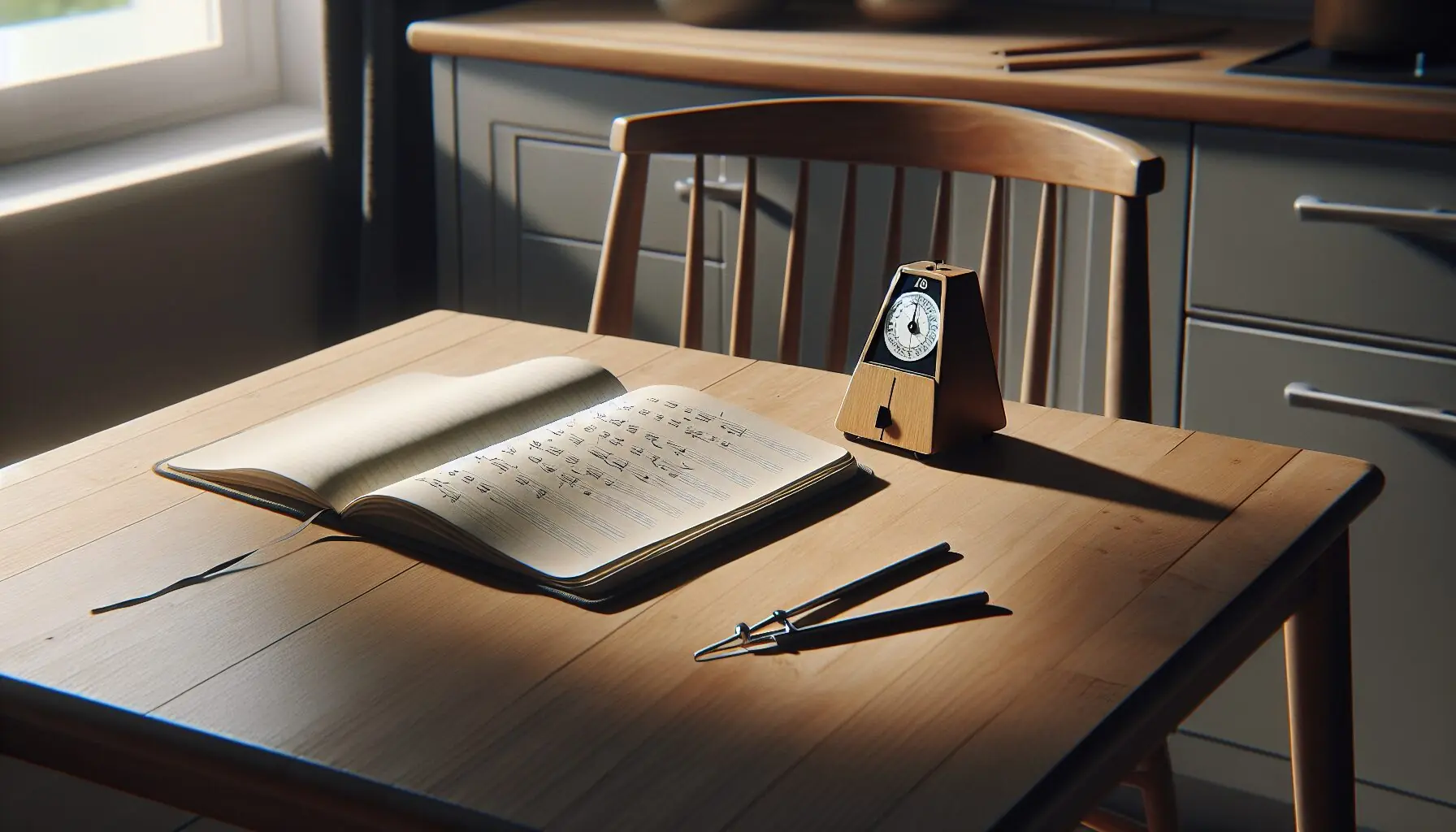 Generate an image of a child’s hands clapping in rhythm over a simple poem.