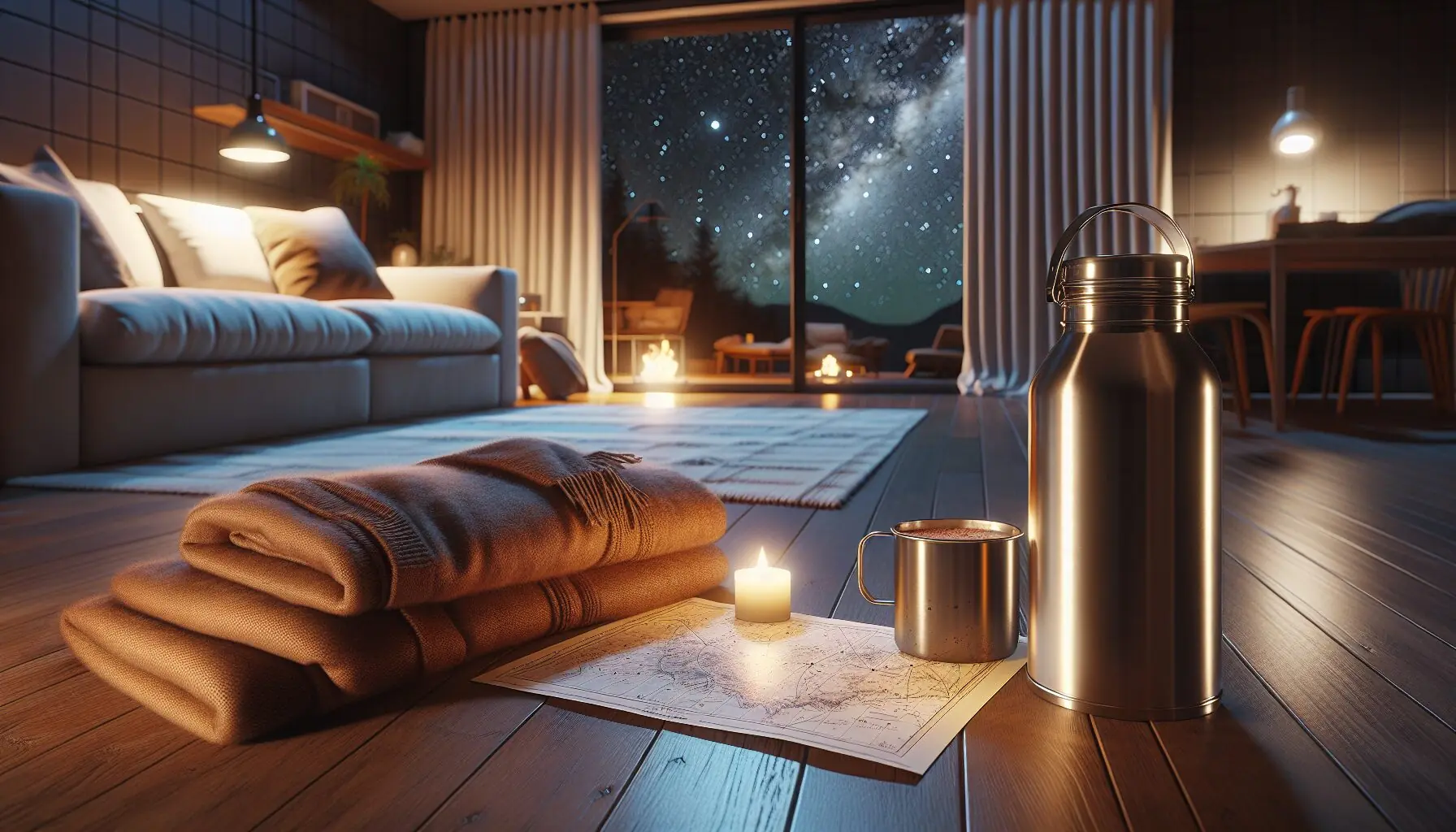 Create an image of a clear night sky featuring recognizable winter constellations like Orion and Taurus.